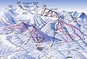 Borovets piste map