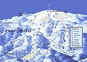 Pamporovo lift map