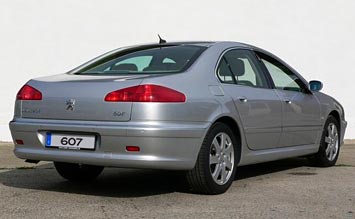 Rückansicht » 2007 Peugeot 607