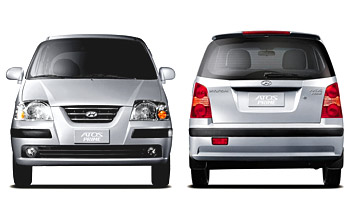 Front and back » 2005 Hyundai Atos - photos