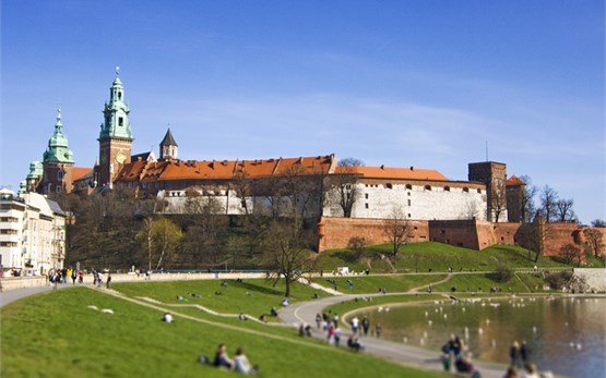 Краков - Кралският замък Вавел