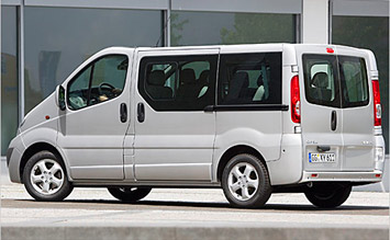 Side  view » 2010 Opel Vivaro 8+1 pax