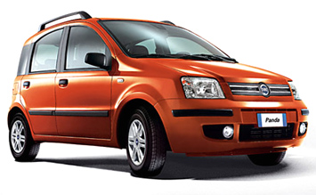 Side view » Fiat Panda car hire Ibiza - photos