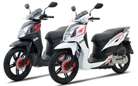 SYM Symphony 125cc - alquiler de scooters Aeropuerto de Ibiza